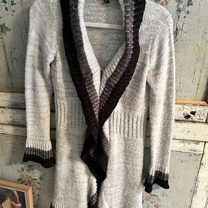 Allison Brittney Gray Knit Sweater